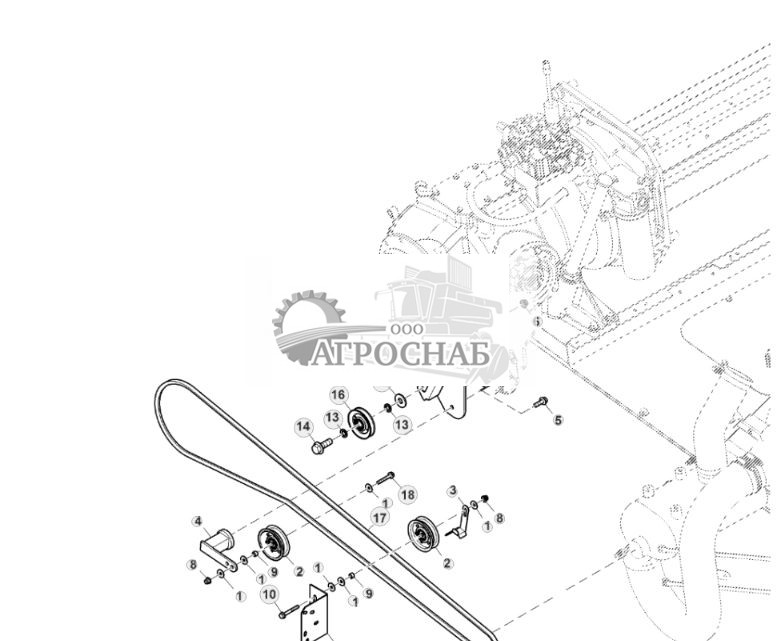 Привод нагнетательного вентилятора системы доочистки - ST831527 1163.jpg